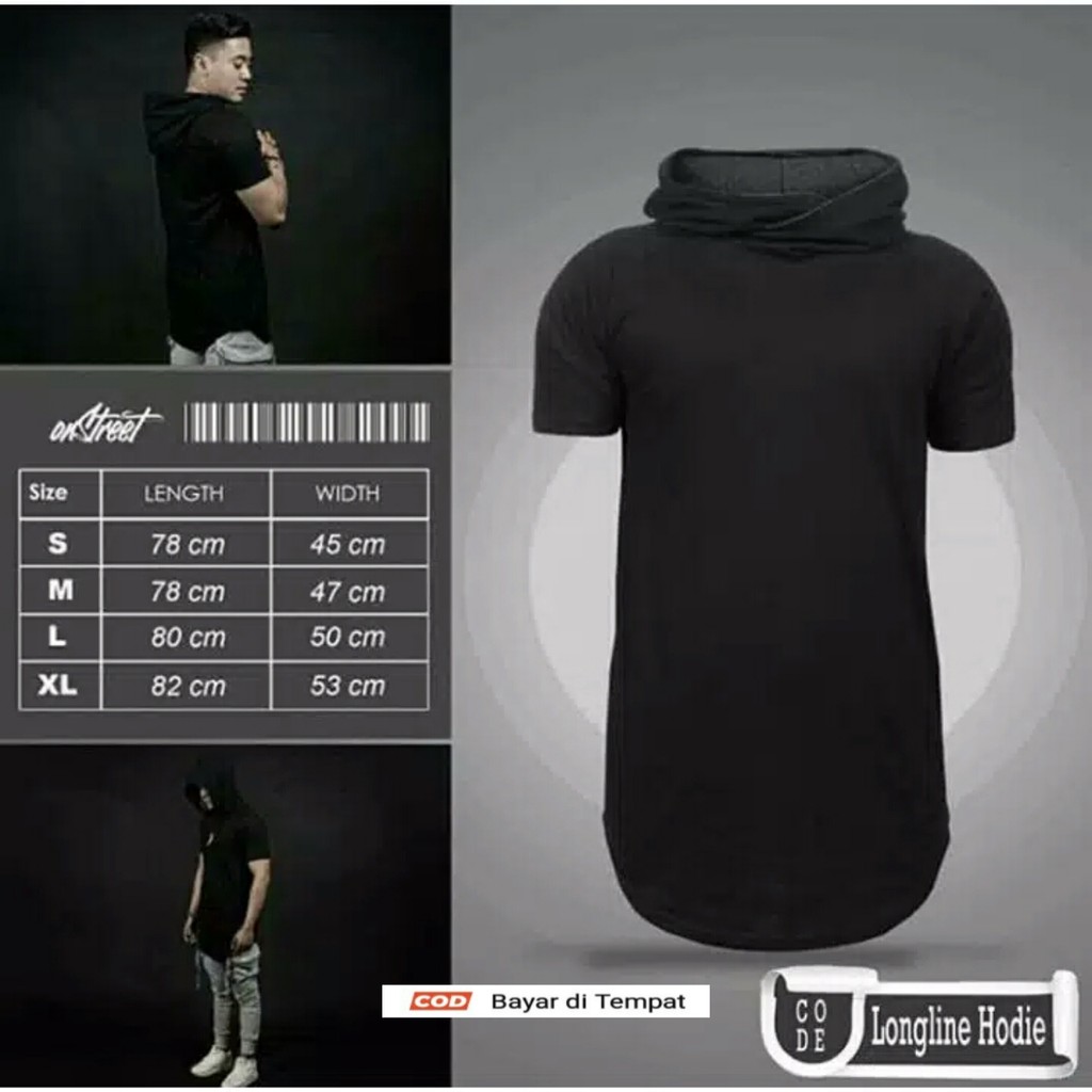 Kaos on sale longline hoodie