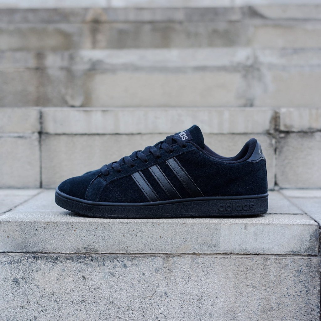 Adidas neo baseline 2025 suede full black