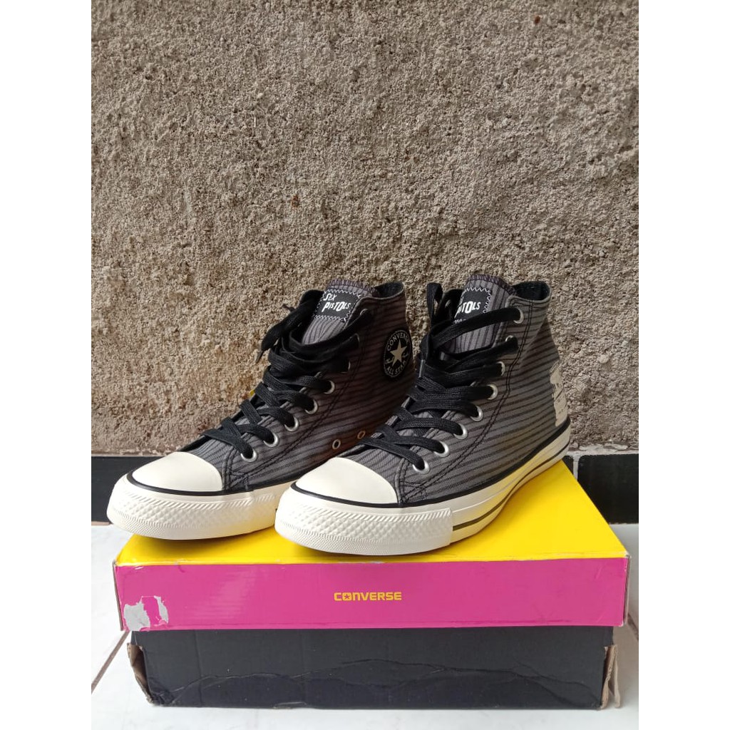 Jual Converse CT AS x Sex Pistols Hi - Boredum Bus / Grey | Shopee Indonesia