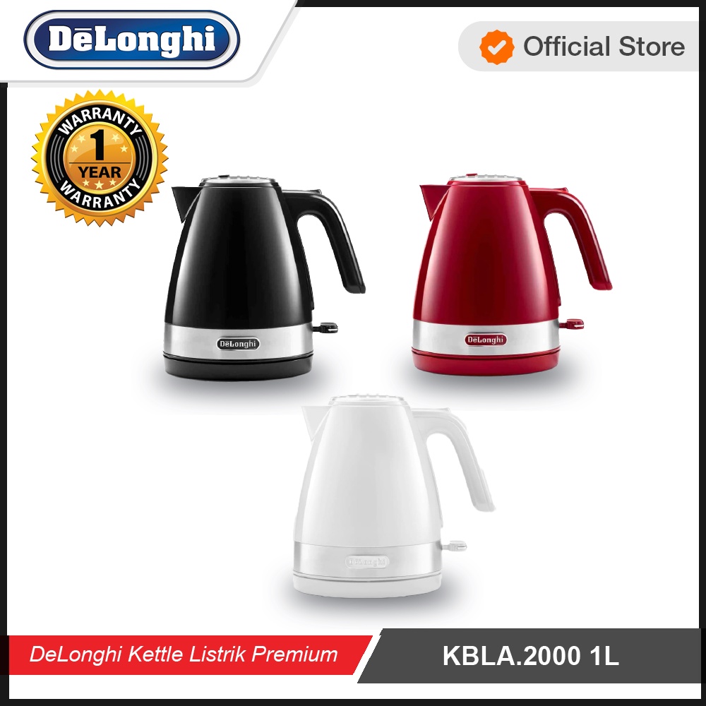 Jual DELONGHI KETEL ELEKTRIK PREMIUM ELECTRIC KETTLE KBLA