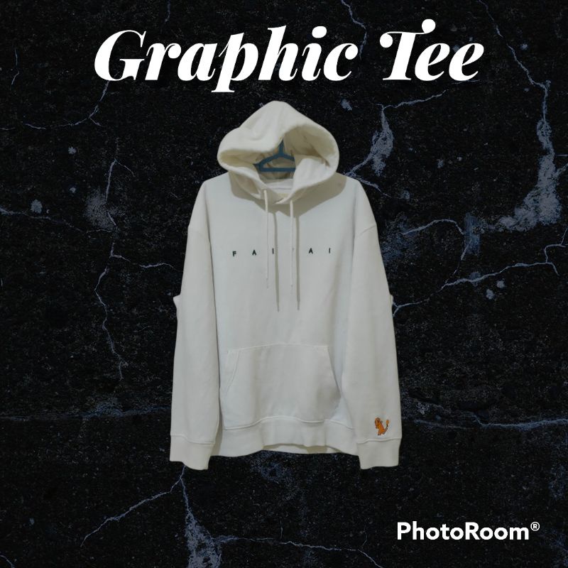 Graphic store tee hoodie