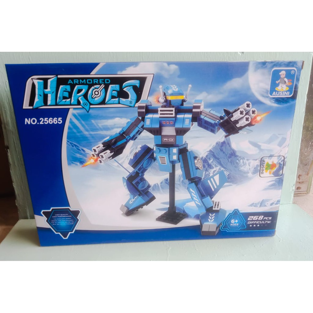 Armored sales heroes lego