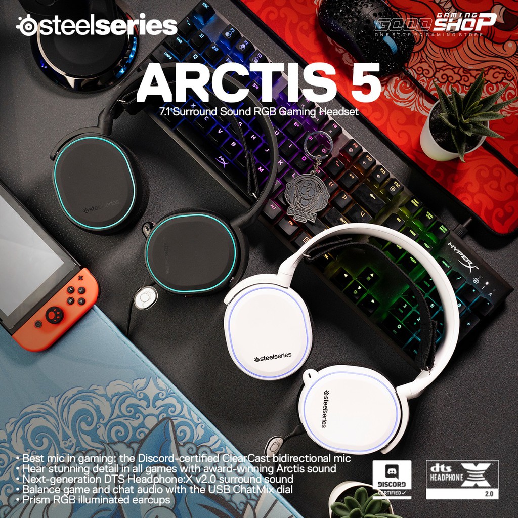 Jual SteelSeries Arctis 5 Headset Shopee Indonesia