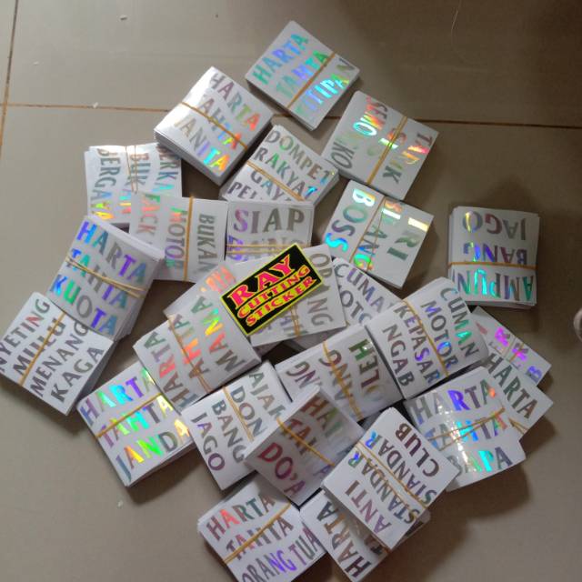Produk raysticker | Shopee Indonesia