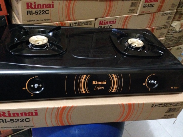 Jual Rinnai Kompor Gas 2 Tungku / RI-522C | Shopee Indonesia