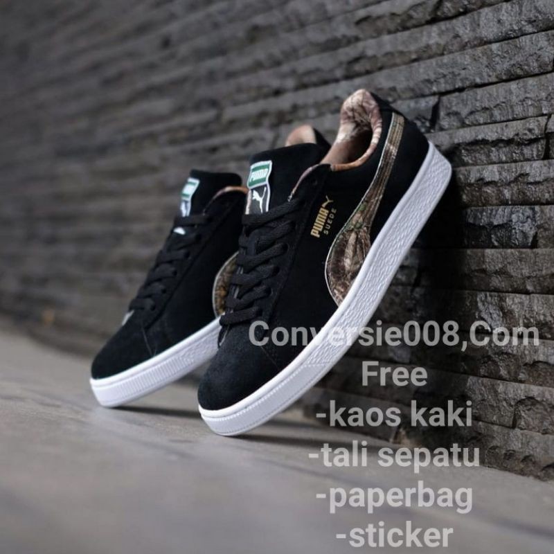 Tali sepatu best sale puma suede