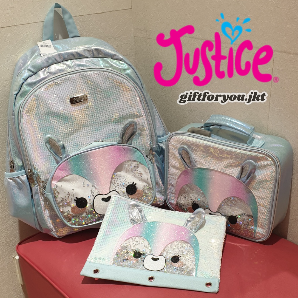 Justice llama clearance backpack