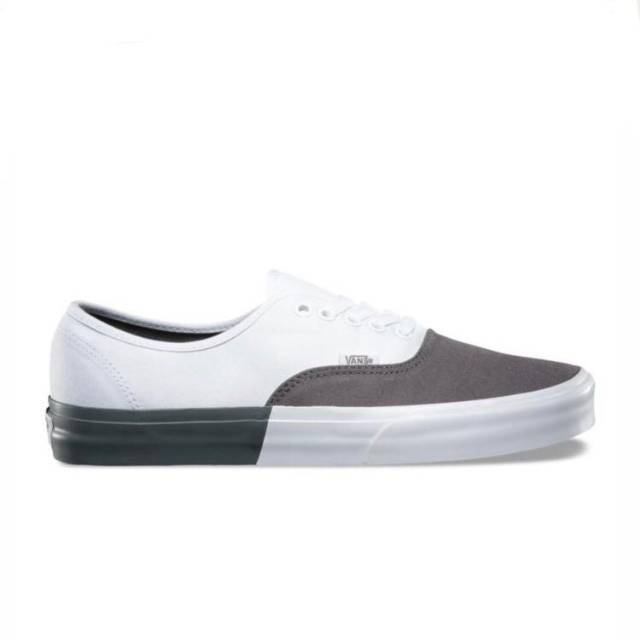 Vans authentic blocked 2025 pewter true white