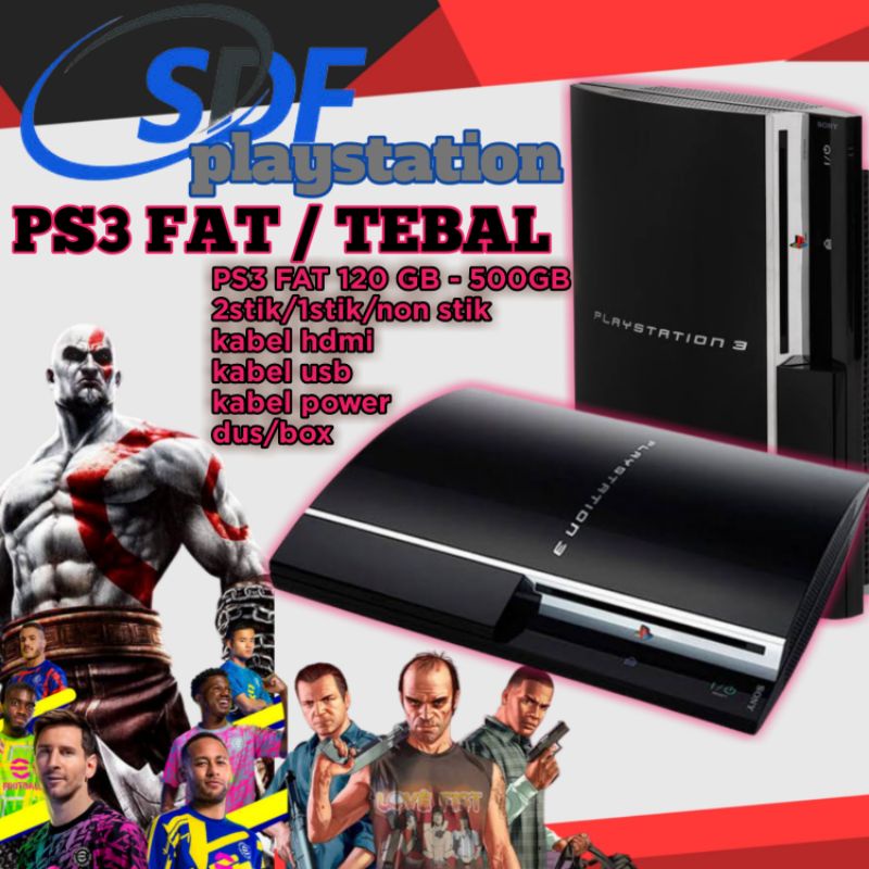 Ps3 best sale fat 120gb