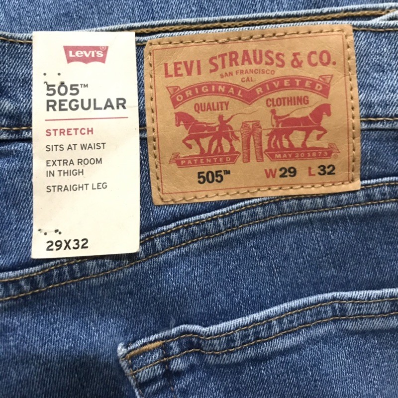 Jual Celana LEVIS 505 Reguler Original Shopee Indonesia