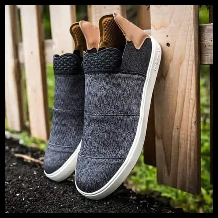 Adidas Vulc Slip On Pharrell Williams Black Granite Premium Original