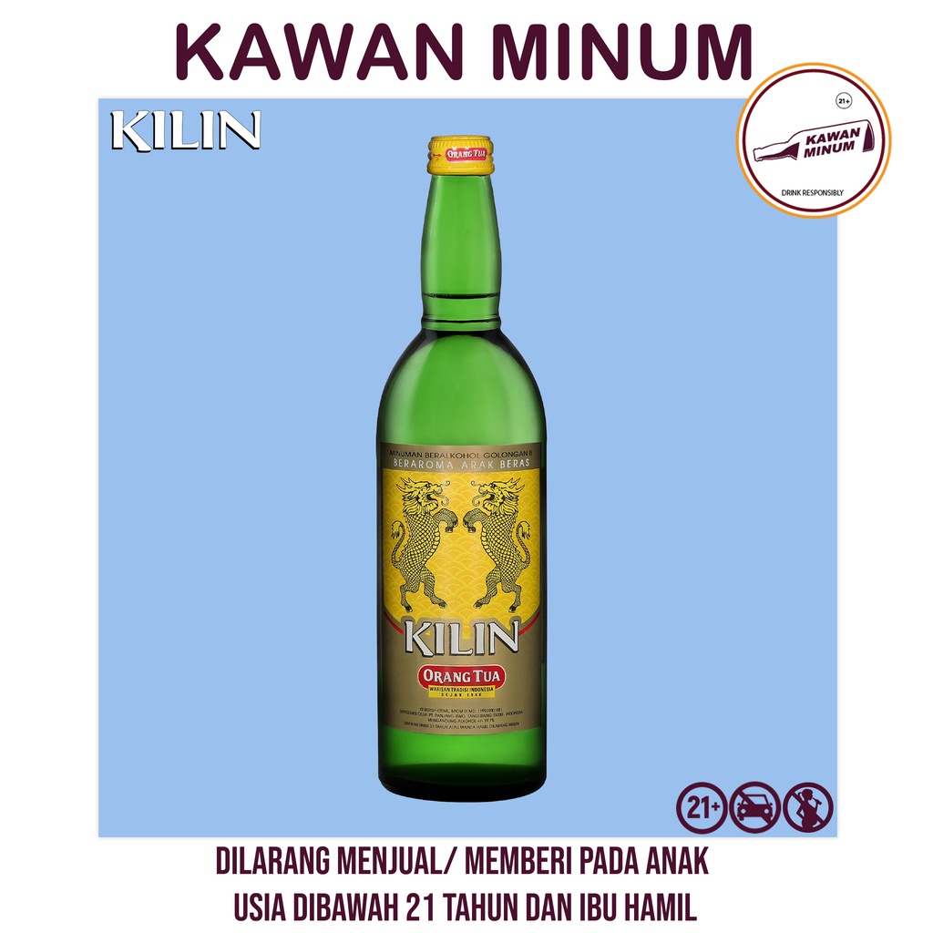 Jual Orang Tua Arak Beras Kilin 620 mL Shopee Indonesia