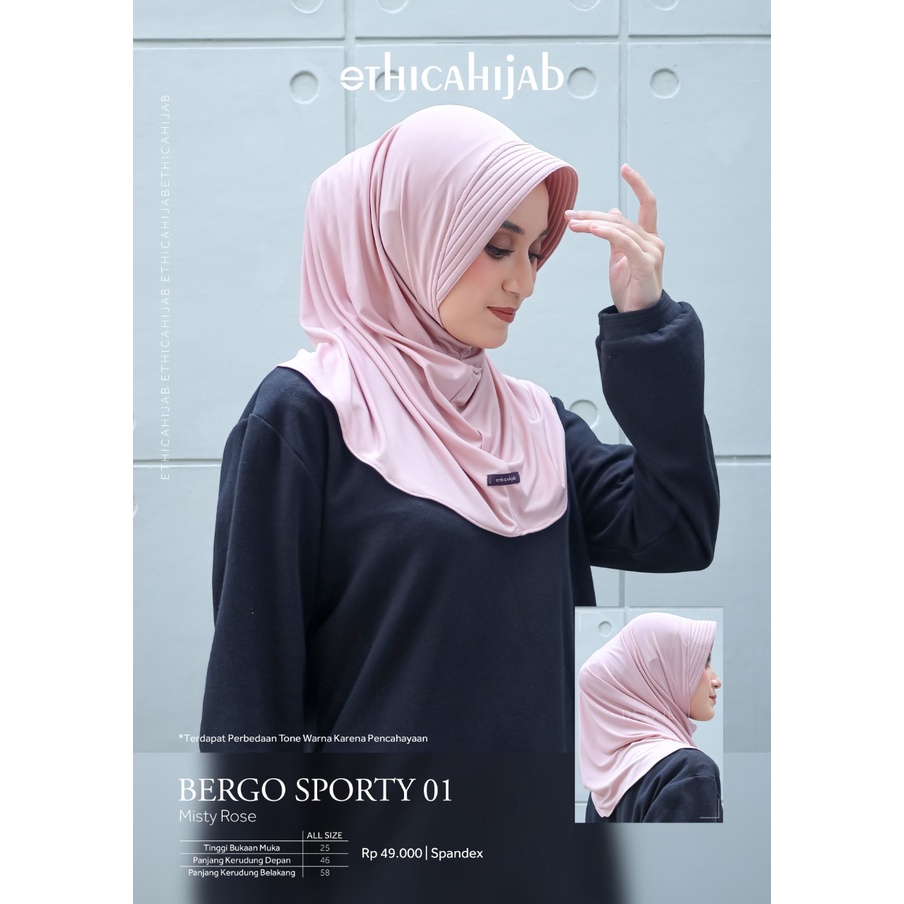 Jual BERGO SPORTY 01 By ETHICA HIJAB | Shopee Indonesia