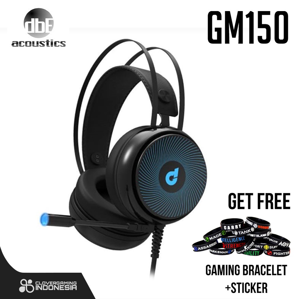 Dbe gm150 3.5 mm professional gaming headphone new arrivals