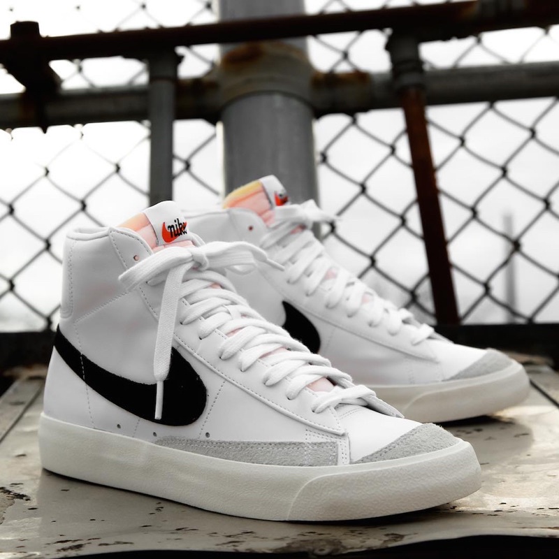 Jual NIKE BLAZER MID 77 VINTAGE WHITE BLACK ORIGINAL 100 Shopee