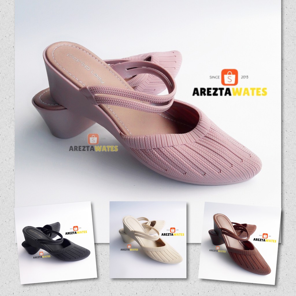 Jual Sandal jelly selop wanita porto BAT Shopee Indonesia