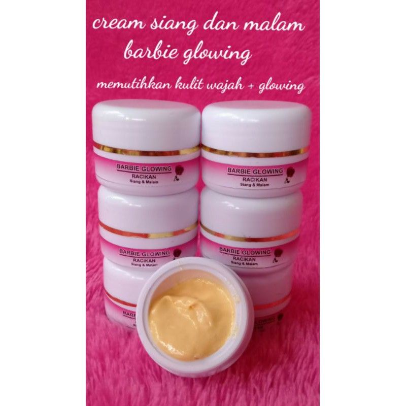 Cream online barbie glowing