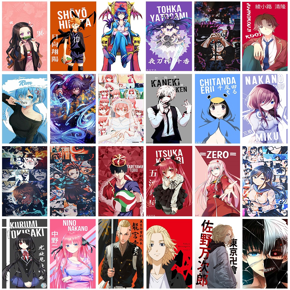 Jual [Minimal Pesan 10 Lembar] Poster Anime / Custom Poster A5 Termurah  Shopee ( Bebas Custom )