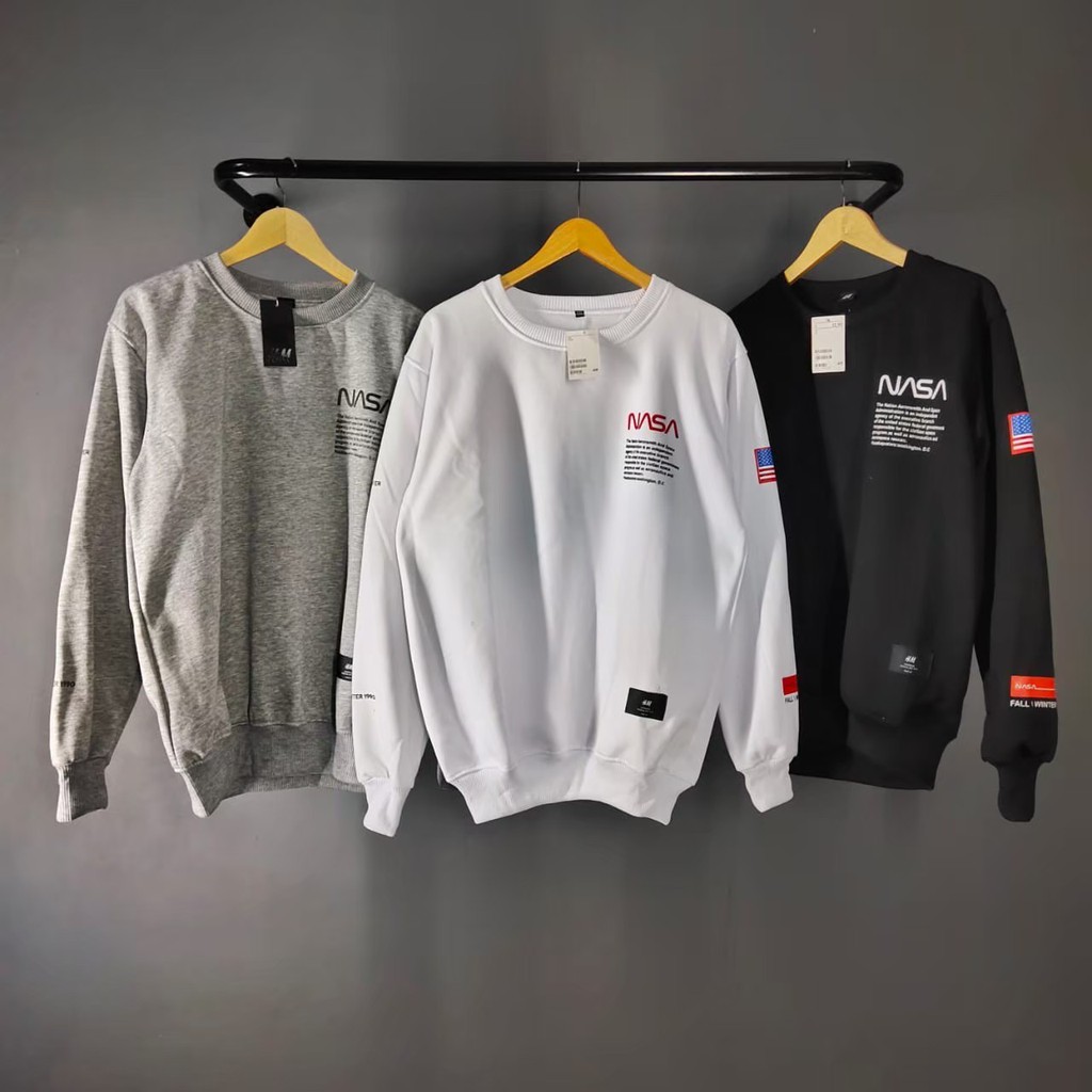 Jual FLASHPEN Crewneck NASA Premium Baju Sweater Nasa Kaos