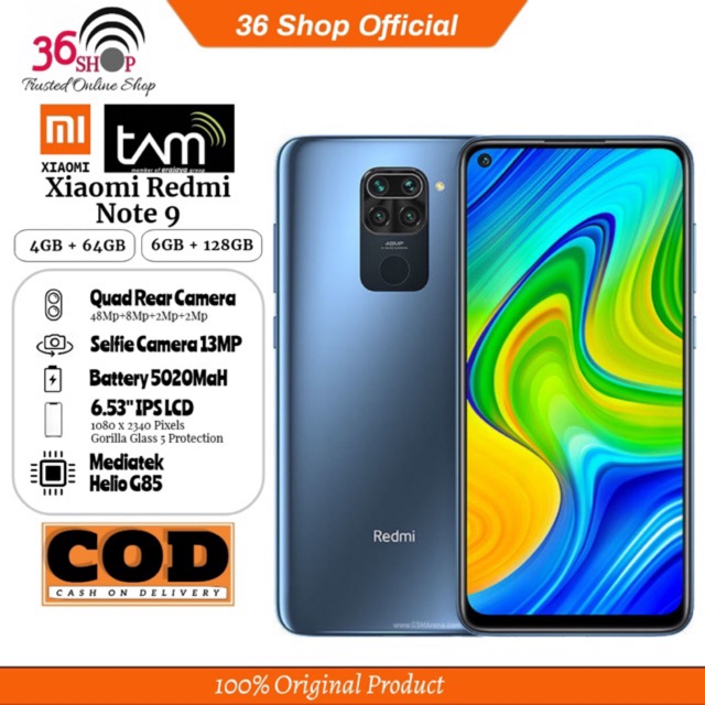 redmi note 9 shopee