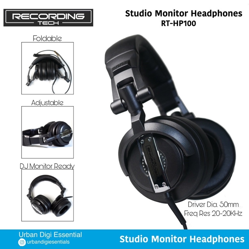 Headphone best sale untuk recording