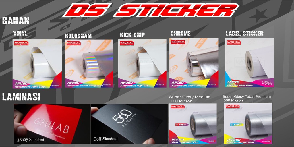 Produk DS Sticker | Shopee Indonesia