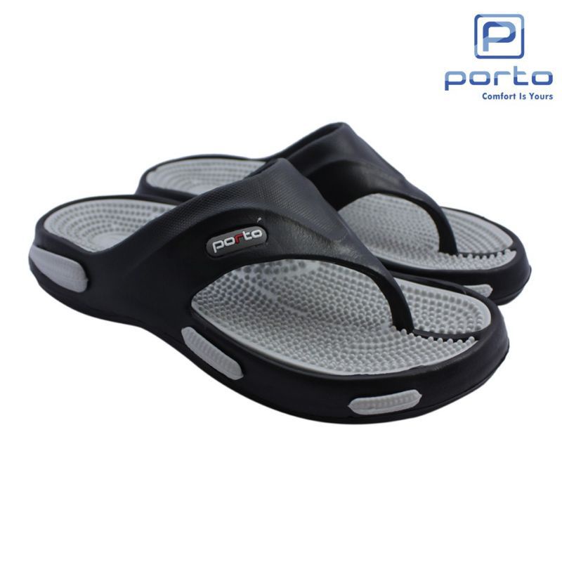SANDAL PORTO 605M ORIGINAL SANDAL PRIA SANDAL JEPIT PRIA UKURAN 39 44