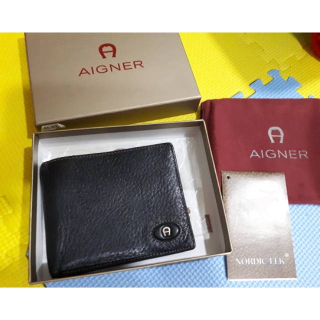 Jual Aigner men wallet original preloved Shopee Indonesia