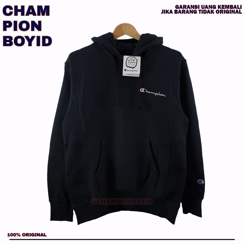 Harga jaket best sale hoodie champion original