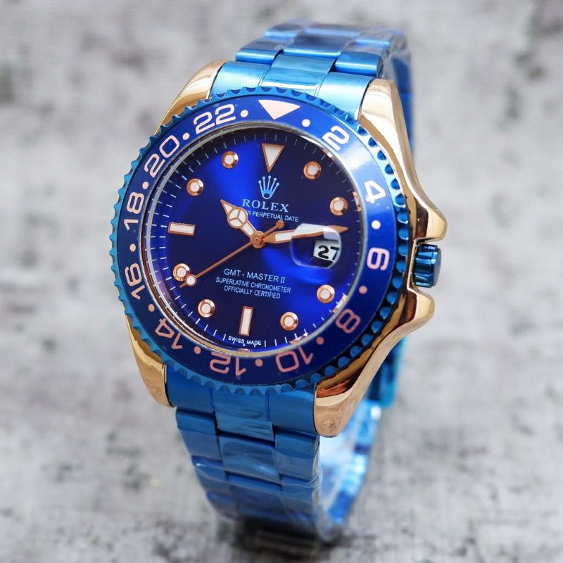 Rolex biru clearance