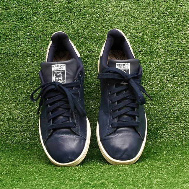 Adidas stan 2025 smith navy leather