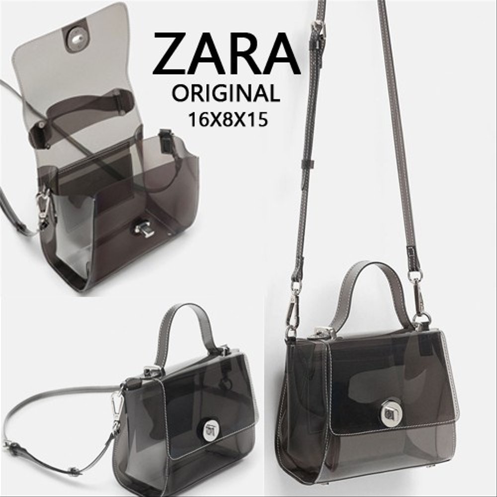 SLING BAG SLINGBAG TAS TRANSPARANT TAS SELEMPANG TAS WANITA TAS BRANDED TAS ZARA ORIGINA