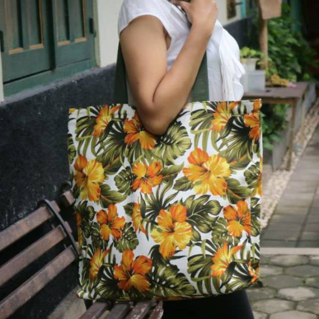 Tote bag best sale kanvas shopee