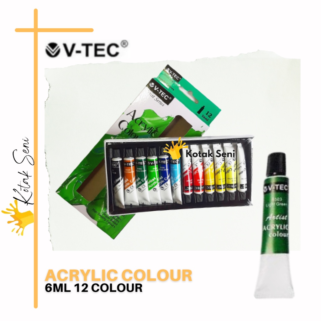 Jual Acrylic Color Paint ( Cat 35ml ) VT 930 GOLD & SILVER - Kota Bandung -  Alat2tulis