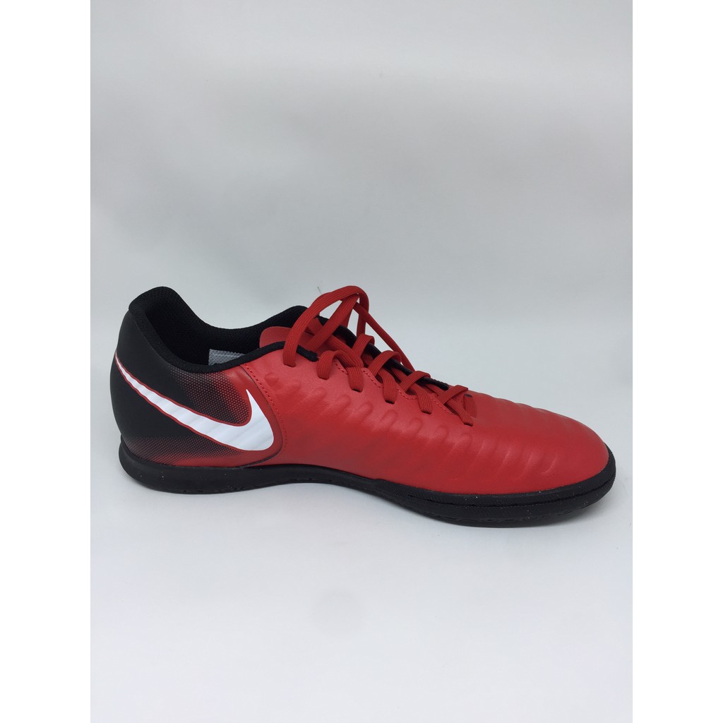 Jual Sepatu futsal nike Tiempo rio 4 IC merah hitam new 2017