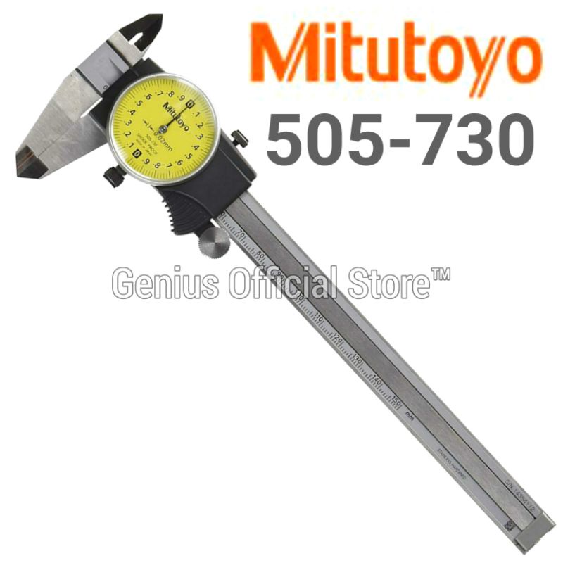 Jual MITUTOYO D15TX 505-730 DIAL CALIPER 6 INCH SIGMAT JARUM