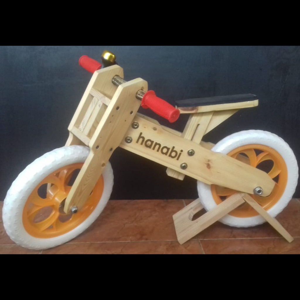 Balance cheap bike kayu