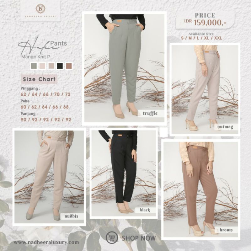 Jual HALLE Pants by Nadheera Luxury