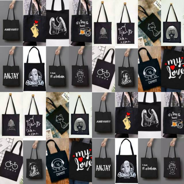 Totebag murah 2024 shopee