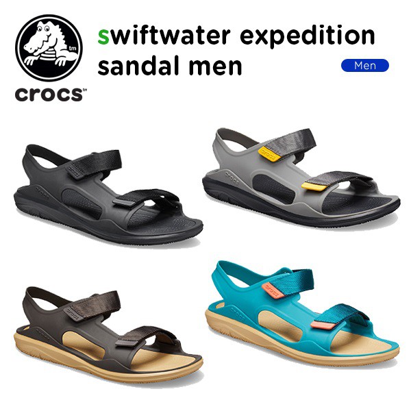 Crocs men's swiftwater online expedition sandals