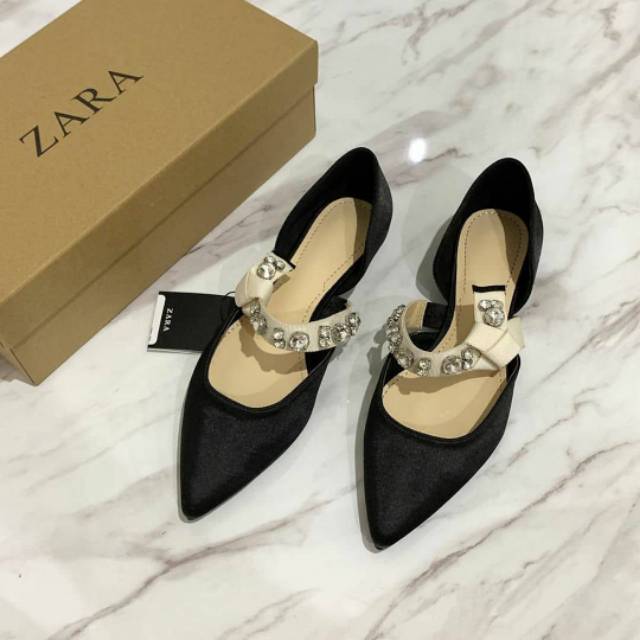 Flat on sale shoes zara