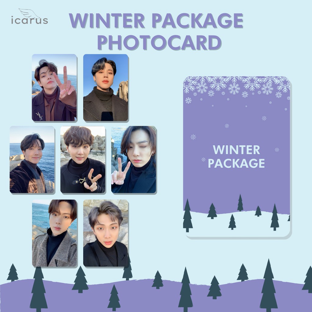 Jual PHOTOCARD Premium BTS Winter Package 2021 | Shopee Indonesia