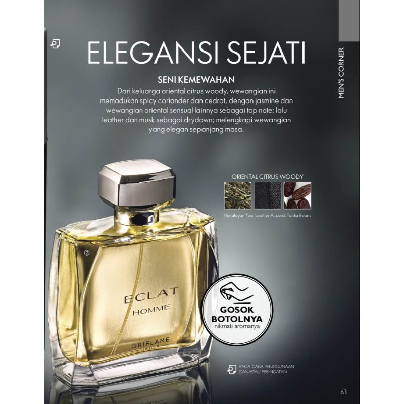 Jual Eclat Homme Eau de Toilette Shopee Indonesia