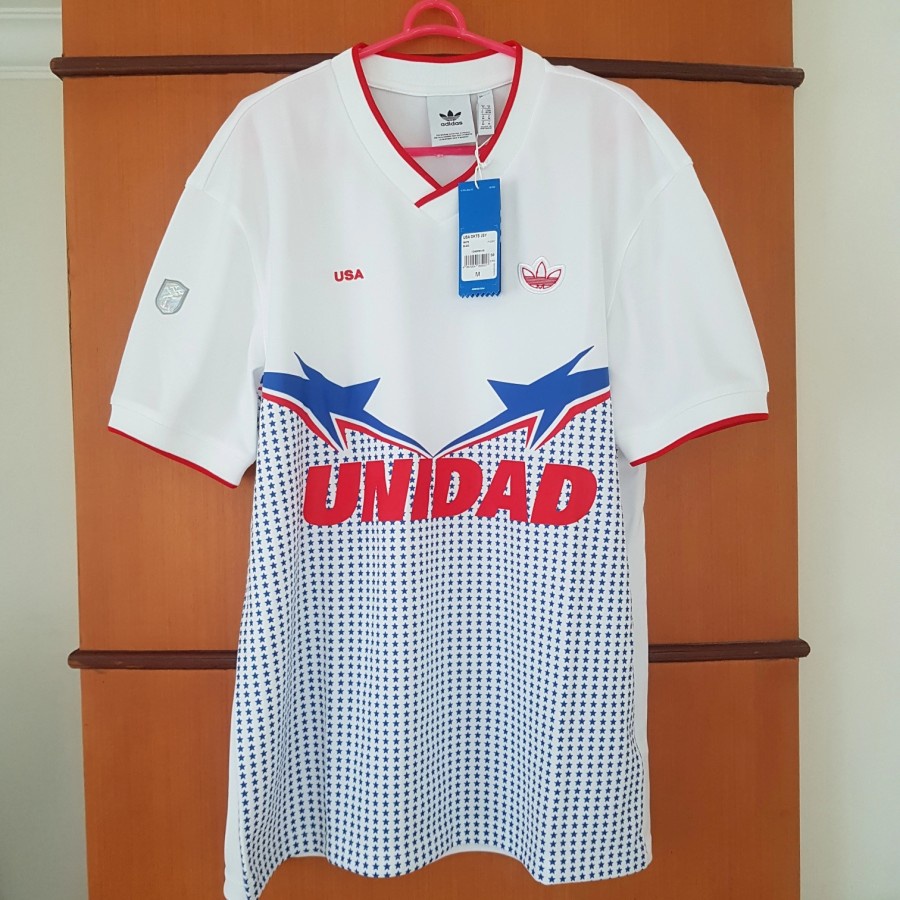 Jersey Adidas USA White FN0967 Original 100 Size M BNWT