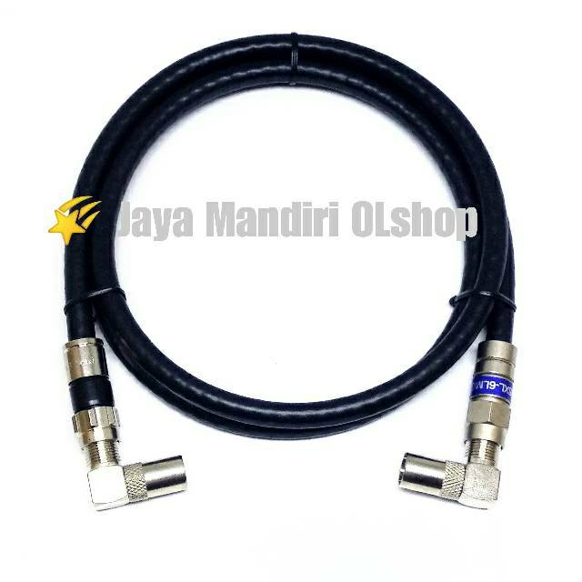 Jual Kabel antena TV 1M TAKASI / Coaxial Cable male to male - Jakarta Barat  - Aneka_kabel