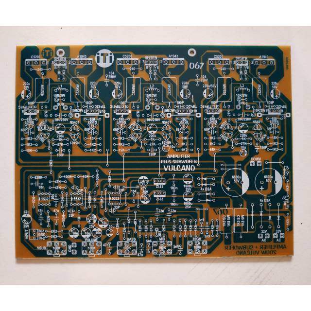 Pcb 2024 amplifier subwoofer