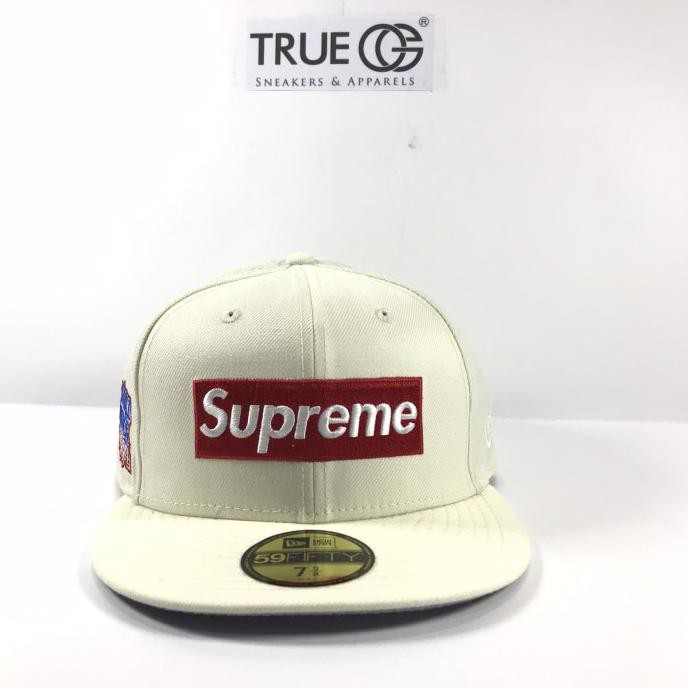 Jual Best | Supreme World Famous Box Logo New Era - White 100