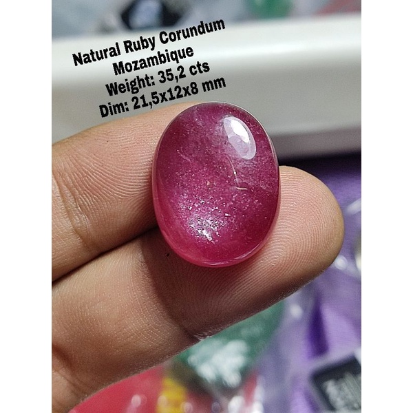 Natural 2025 ruby corundum