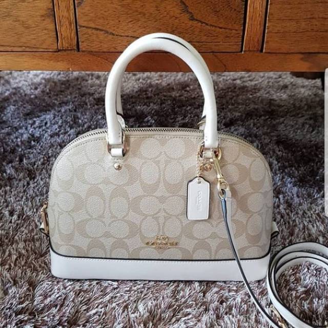 Coach mini sale sierra white