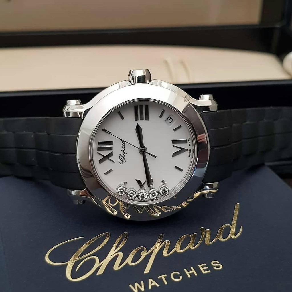 CHOPARD HAPPY SPORT 5 FLOATING DIAMOND